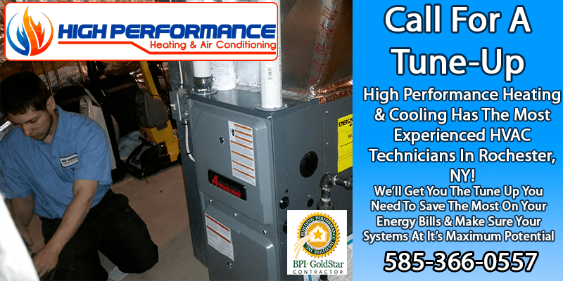 High Performance Heating & Cooling Has The Most Experienced HVAC Technicians In Rochester, NY! Get Your Tuneup Done Today